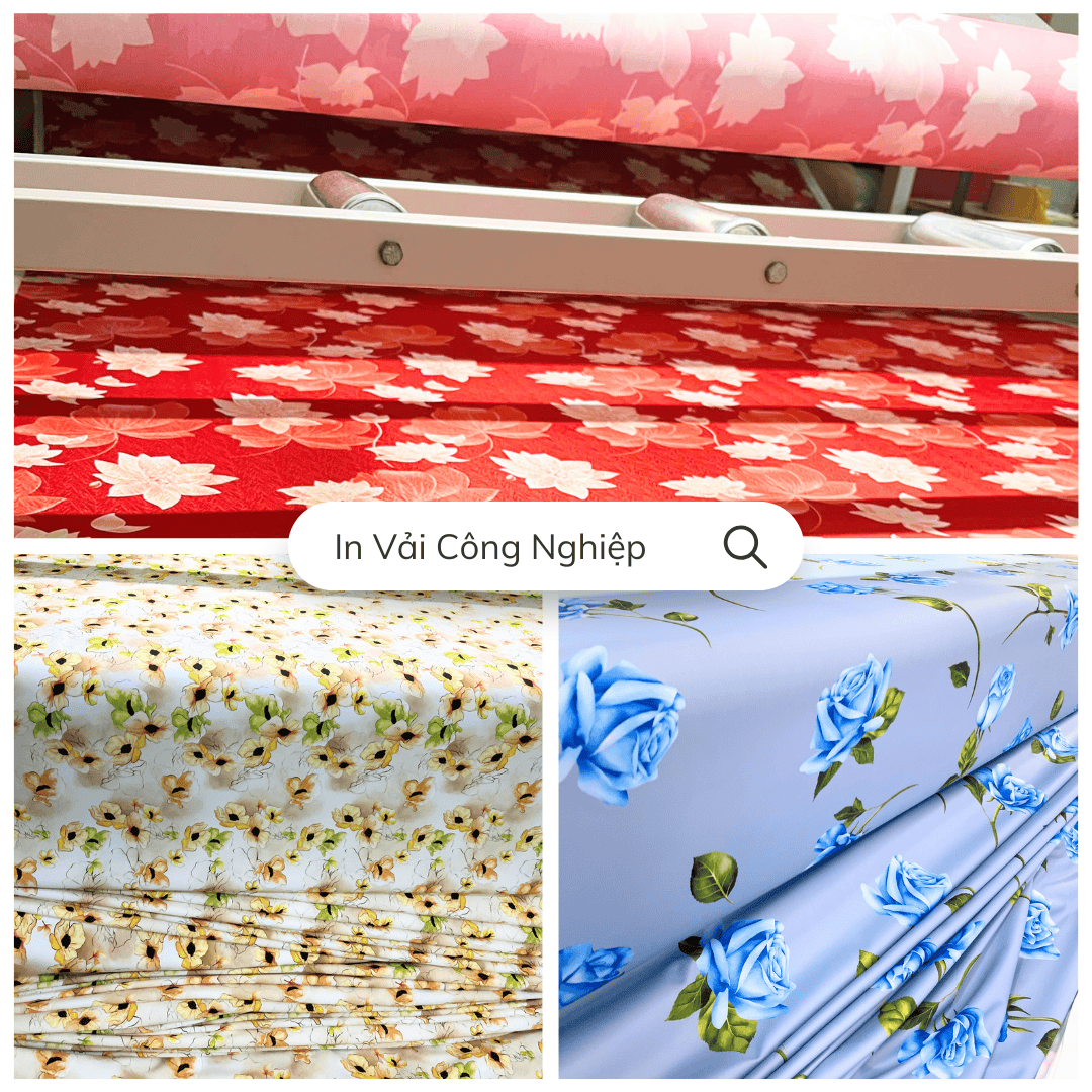 in đa dạng loại vải